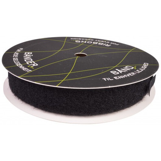Balsløw Kardborreband Hona/Loop 20mm 02 Svart - 5m