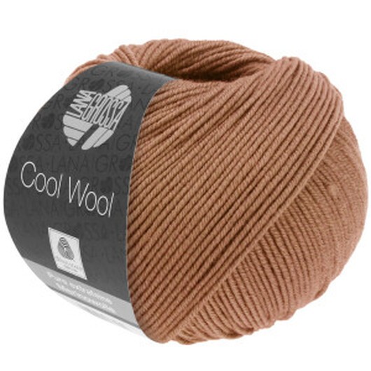 Lana Grossa Cool Wool Garn 2094 Ljus Terrakotta