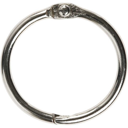 Bokring, Dia. 25 mm, tjocklek 2,7 mm, 10 st./ 1 förp.