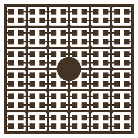 Pixelhobby Midi Pärlor 297 Kaffe 2x2mm - 140 pixels