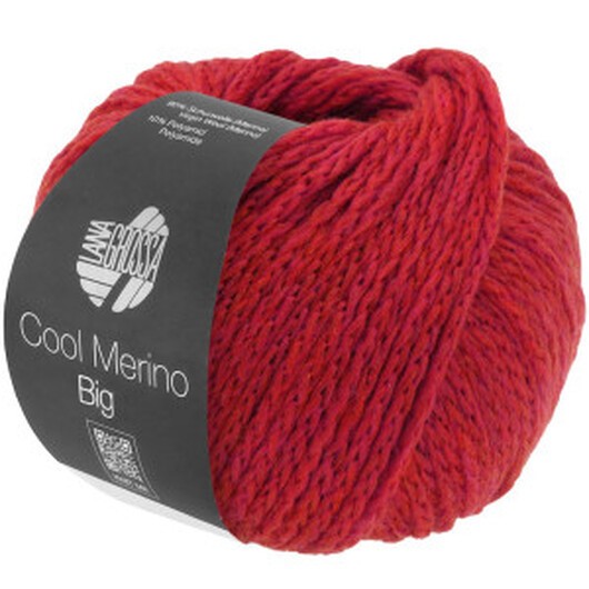 Lana Grossa Cool Merino Big Garn 235 Röd