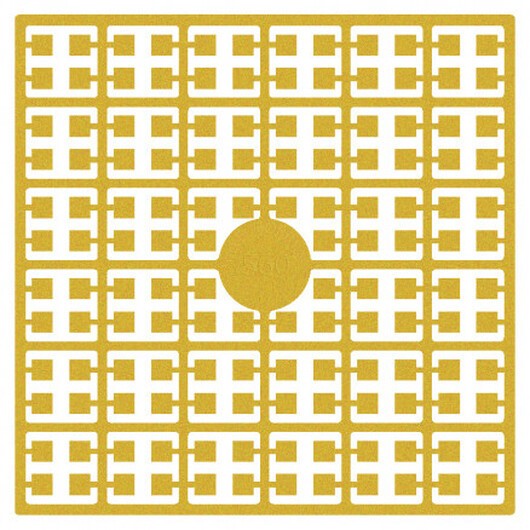 Pixelhobby Midi Pärlor 560 Guld 2x2mm - 140 pixels
