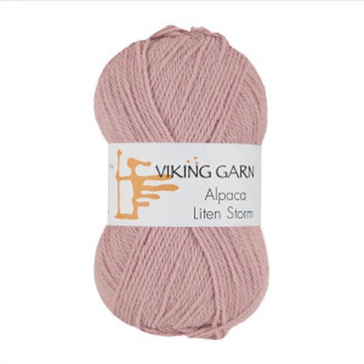 Viking Garn Alpaca Liten Storm 766 Ljus Rosa