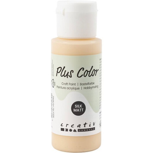 Plus Color Hobbyfärg, ivory, 60 ml/ 1 flaska