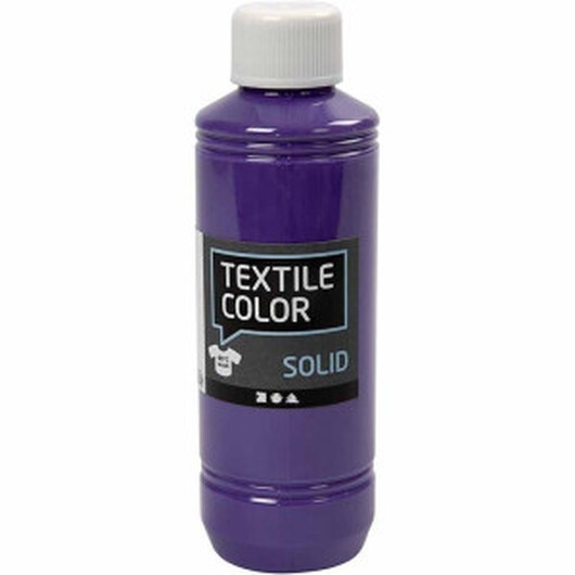 Solid textilfärg, täckande, lila, 250ml/ 1 flaska