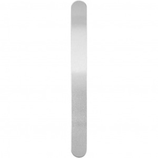 Metallband, aluminium, L: 15,2 cm, B: 16 mm, tjocklek 1,6 mm, 7 st./ 1
