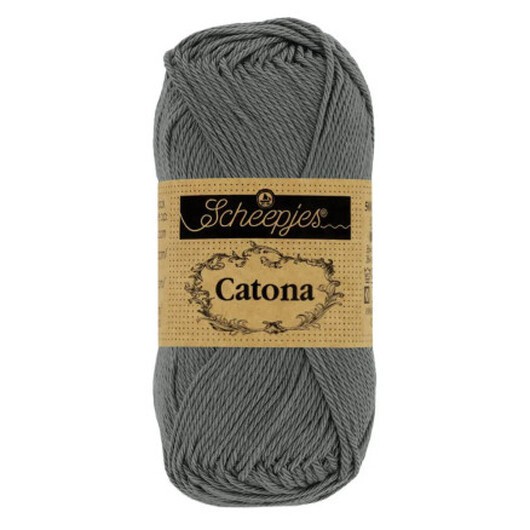 Scheepjes Catona Garn 501 Antracit - 25g