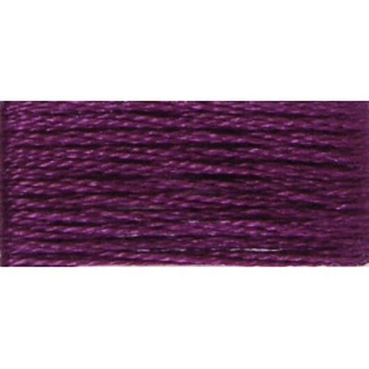 DMC Mouliné Spécial 25 Broderigarn 35 Mörk Fuchsia