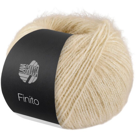 Lana Grossa Finito Garn 8 Ljus Beige