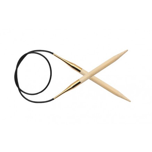 KnitPro Bamboo Rundstickor Bambu 100cm 5,00mm / 39.4in US8
