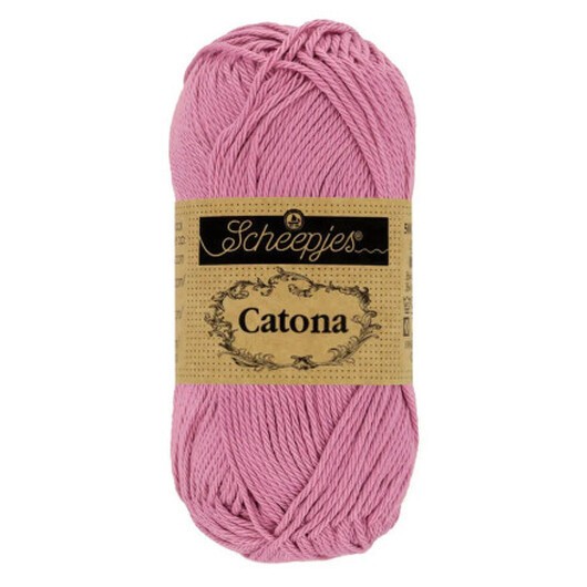 Scheepjes Catona Garn 398 Koloni Rose - 10g