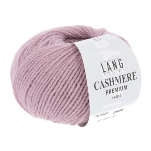 Lang Yarns Kashmir Premium Garn 48 Rosa