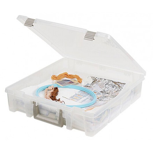 ArtBin Super Satchel Plastlåda till tillbehör Transparent 39x35,5x9cm
