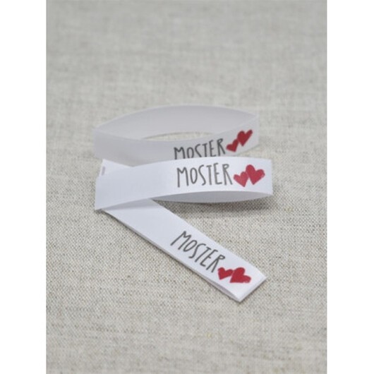 Label Moster Vit - 5 st.
