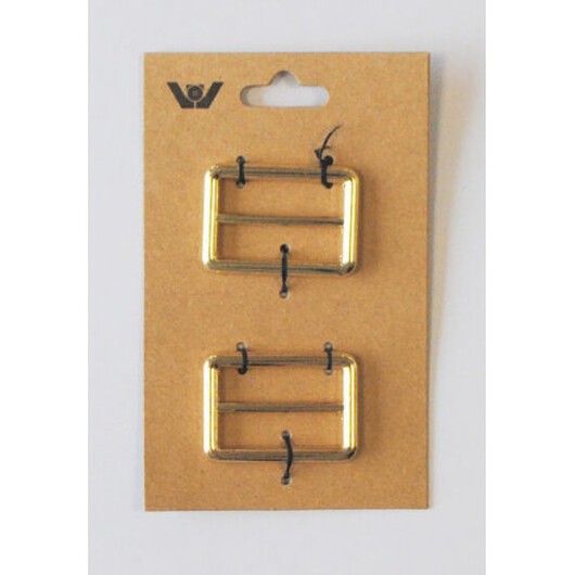 Spänne Justerbart 32mm Guld - 2 st