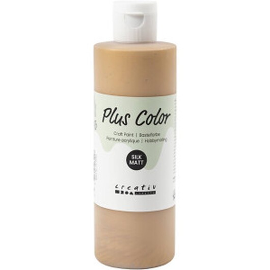 Plus Color Hobbyfärg, guld, 250 ml/ 1 flaska