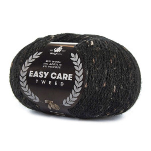 Mayflower Easy Care Tweed Garn 420 Svart