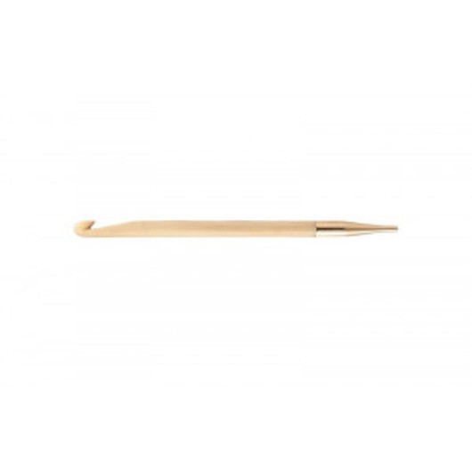 KnitPro Bamboo Utbytbar Virknål 6,50mm till Tunisisk virkning / Krokning