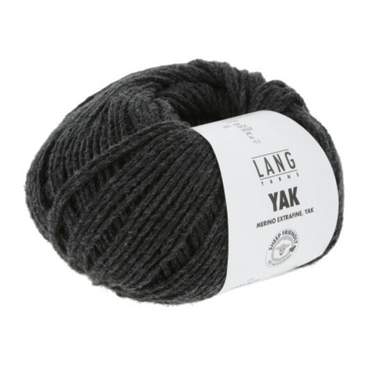 Lang Yarns Garn Yak 70 Antracit