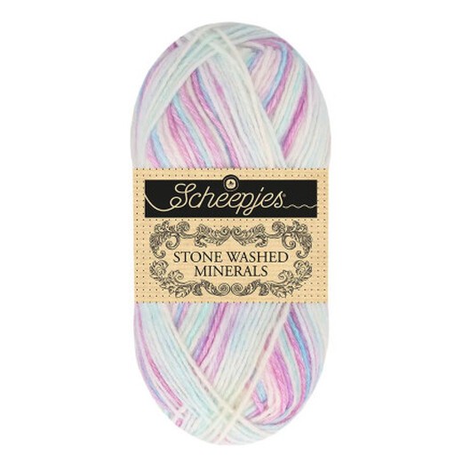 Scheepjes Stone Washed Minerals Garn 907 Amethyst Mist
