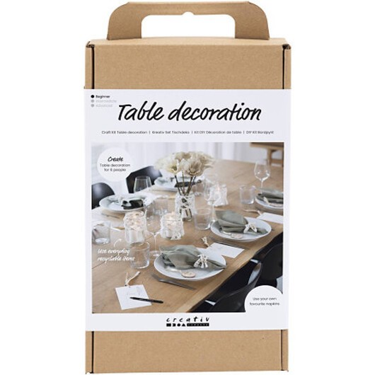 DIY Kit Bordsdekoration, natur, 1 förp.