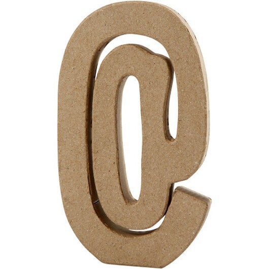 Skylt, @, H: 19,9 cm, B: 11,5 cm, tjocklek 2,6 cm, 1 st.