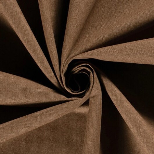 Bomullscanvas Tyg 150cm 055 Brun - 50cm