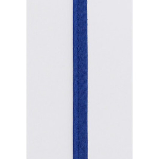 Passpoalband i Metermått Polyester/Bomull 305 Koboltblå 8mm - 50cm