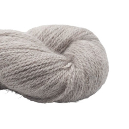 BC Garn Babyalpaca 10/2 101 Silver Ofärgad