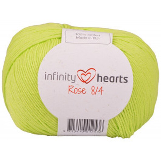 Infinity Hearts Rose 8/4 Garn Unicolor 145 Limegrön