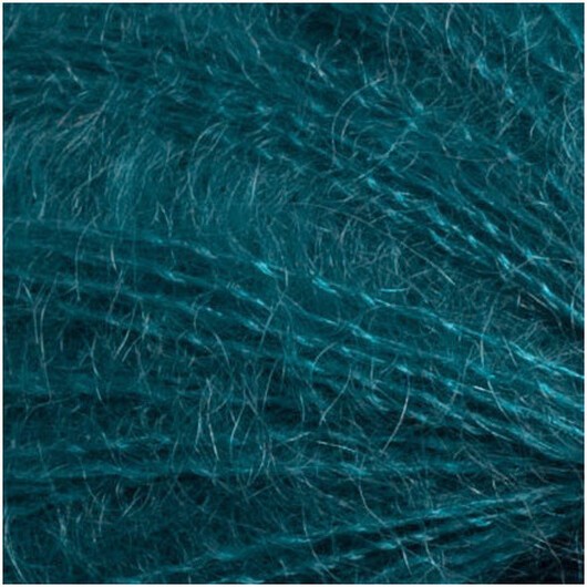 Järbo Fin Mohair Silk Garn 27 Petroleum