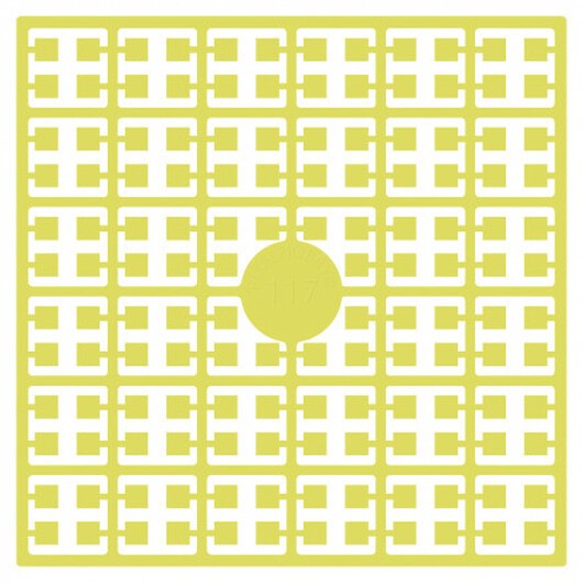 Pixelhobby Midi Pärlor 117 Ljus Mossgrön 2x2mm - 140 pixels