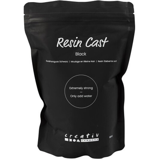 Resin Gjutmassa Svart, svart, 800 g/ 1 förp.