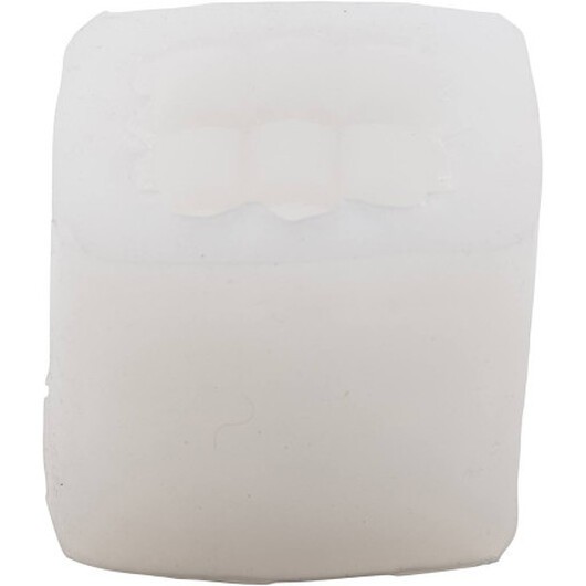 Silikonform, Fyrkant med bubblor, H: 5 cm, diam. 6 cm, B: 6 cm, 1 frp.