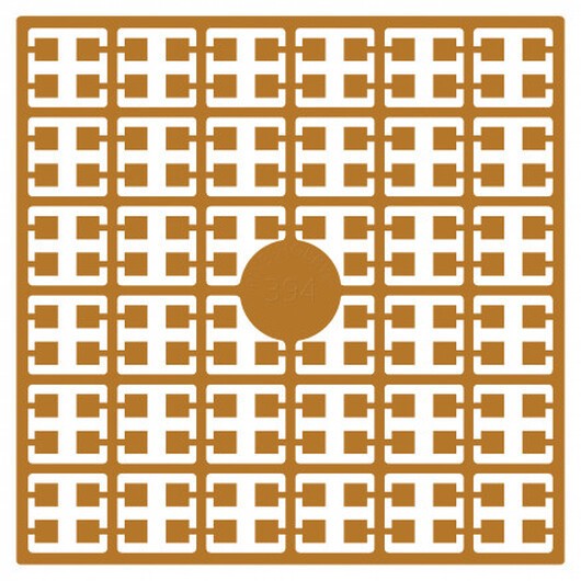 Pixelhobby Midi Pärlor 394 Guldbrun 2x2mm - 140 pixels