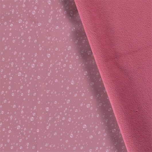 Softshell m/vattendroppar 150cm 113 Rosa - 50cm