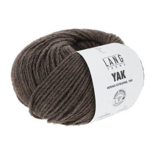 Lang Yarns Garn Yak 68 Brun