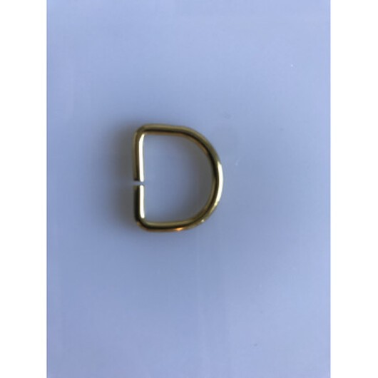 D-Ring Mässing 20mm - 1 st