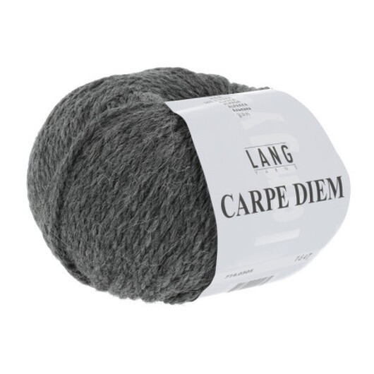 Lang Yarns Carpe Diem Garn 305 Mörk Grå Melange