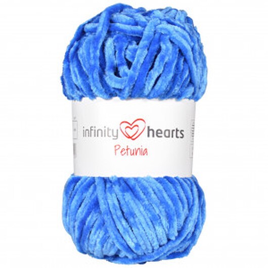 Infinity Hearts Petunia Garn 15 Kornblå