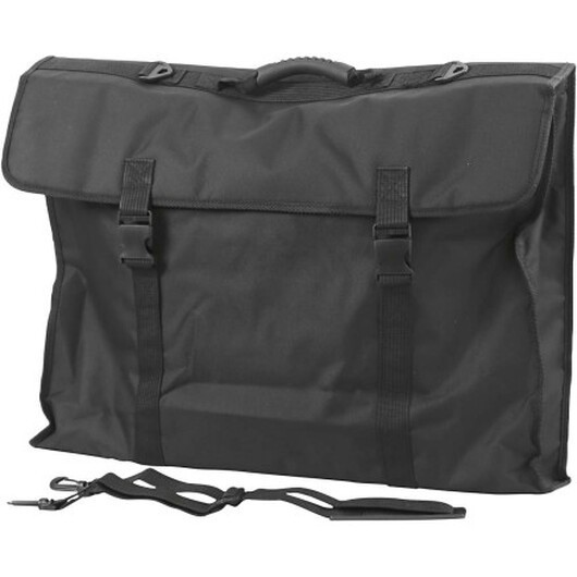 Portföljmapp, svart, A2, 420x600 mm, storlek 67x49 cm, 1 st.