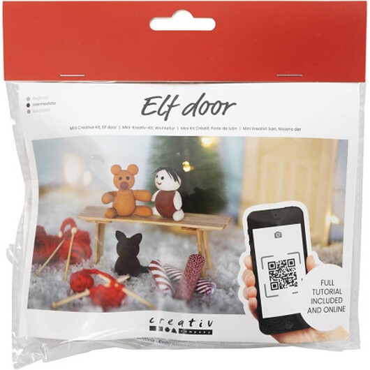Mini DIY Kit Nisse Door, julklappar, 1 frp.