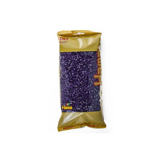 Hama Midi Pärlor 205-108 Aubergine - 6000 st.