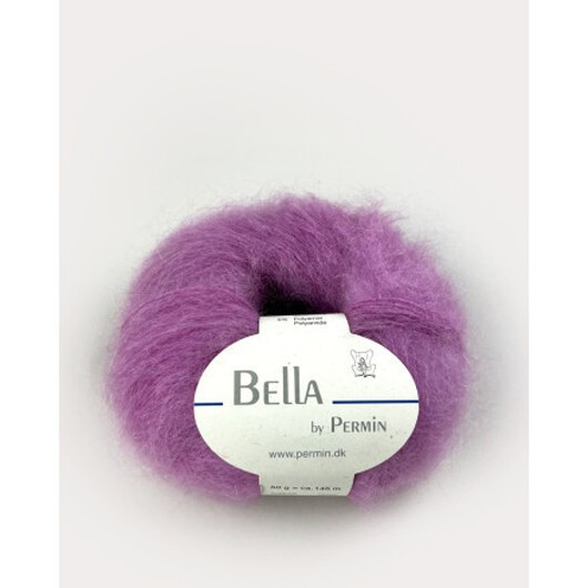 Permin Bella Mohair Garn 90 Mullbär