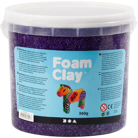 Foam ClayÂ® , lila, 560g/ 1 hink