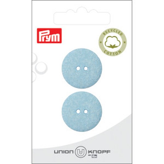Prym Tygknapp Blå 23mm - 2 st.