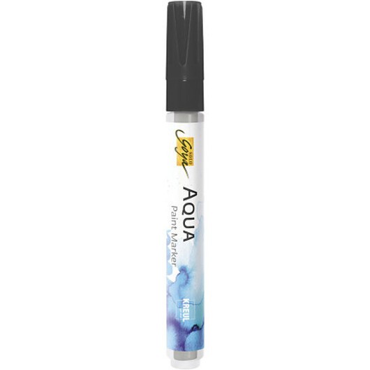 SOLO GOYA Aqua Paint Marker, svart, 1 st.