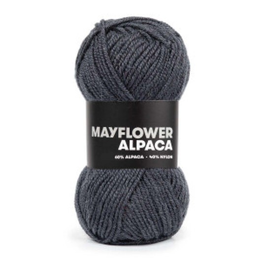 Mayflower BabyAlpaca Garn 31 Stålgrå