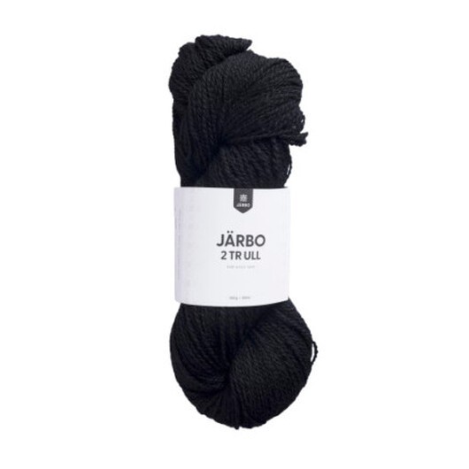 Järbo Svensk Ull 2tr 09 Svartaktig