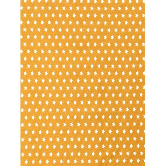 Bomullspoplin Tyg 147cm 34 Senap - 50cm